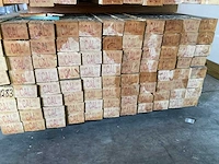 Vuren balk 390x10x6.5 cm (9x) - afbeelding 3 van  5