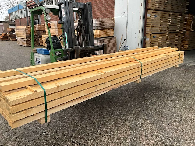 Vuren balk 400x10x6 cm (40x) - afbeelding 1 van  3