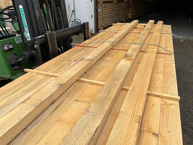 Vuren balk 400x10x6 cm (40x) - afbeelding 2 van  3