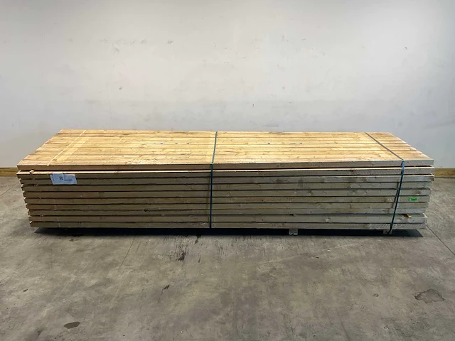 Vuren balk 400x11,8x5,8 cm (74x) - afbeelding 2 van  7