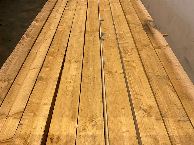 Vuren balk 400x11,8x5,8 cm (74x) - afbeelding 3 van  7