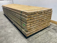 Vuren balk 400x11,8x5,8 cm (74x) - afbeelding 5 van  7