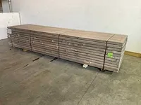 Vuren balk 400x15x5,5 cm (8x) - afbeelding 1 van  6