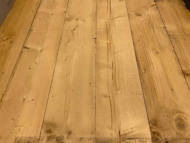 Vuren balk 400x19,8x3,8 cm (40x) - afbeelding 4 van  7