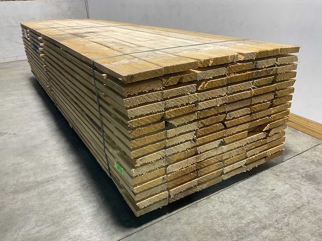Vuren balk 400x19,8x3,8 cm (40x) - afbeelding 5 van  7