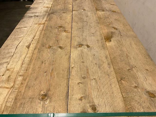 Vuren balk 400x25,5x6,6 cm (15x) - afbeelding 4 van  7