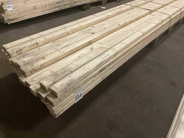 Vuren balk (40x) - afbeelding 5 van  5