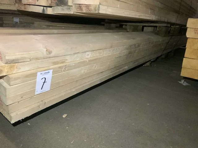 Vuren balk (40x) - afbeelding 4 van  4
