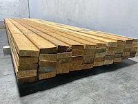 Vuren balk 420x10x3,2 cm (50x) - afbeelding 3 van  6