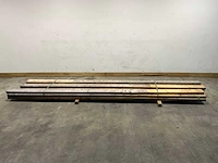 Vuren balk 420x15x6 cm (12x) - afbeelding 1 van  6