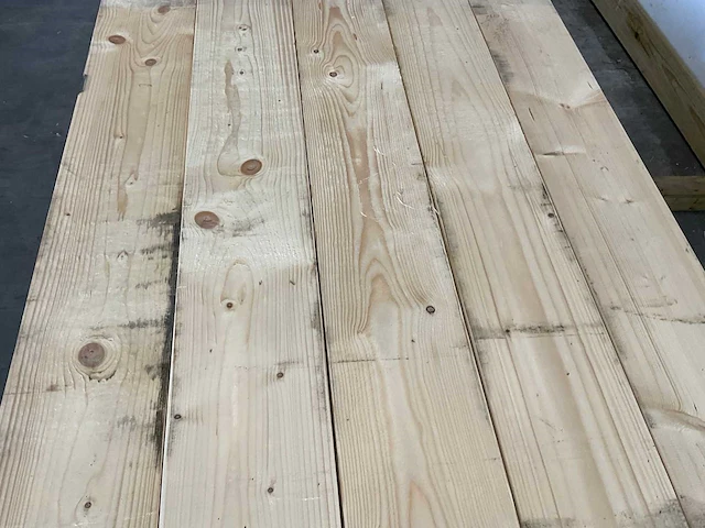 Vuren balk 420x20x6 cm (15x) - afbeelding 4 van  6