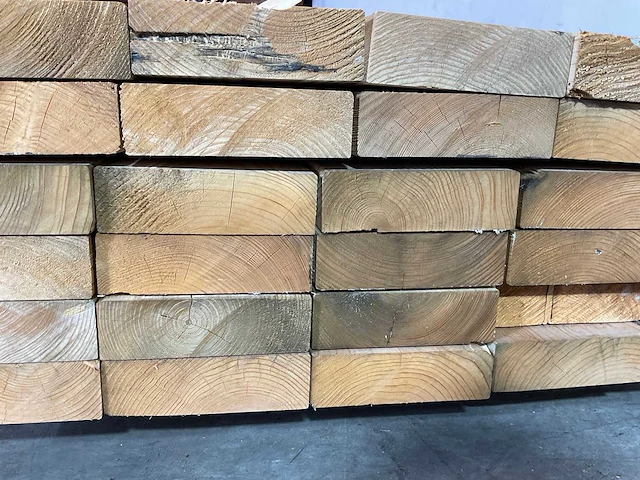 Vuren balk 420x20x6 cm (15x) - afbeelding 5 van  6