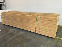 Vuren balk 450x10x6.5 cm (25x)