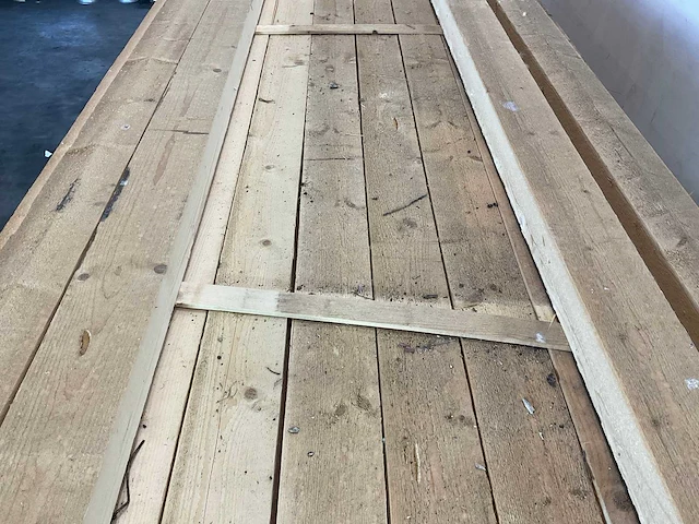 Vuren balk 450x10x6.5 cm (25x) - afbeelding 4 van  6