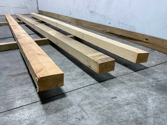 Vuren balk 450x12,5x7,5 cm (3x) - afbeelding 5 van  5