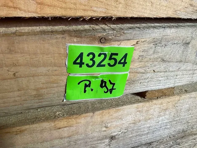 Vuren balk 450x20x10 cm (5x) - afbeelding 5 van  5