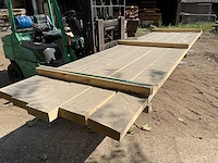 Vuren balk 450x21x7 cm (5x) - afbeelding 2 van  3