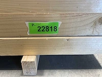 Vuren balk 450x22.5x7.5 cm (10x) - afbeelding 6 van  6