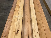 Vuren balk 480x12,5x5 cm (26x) - afbeelding 2 van  5
