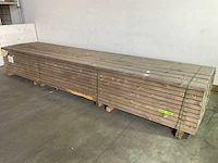 Vuren balk 480x15x5,2 cm (13x) - afbeelding 1 van  5