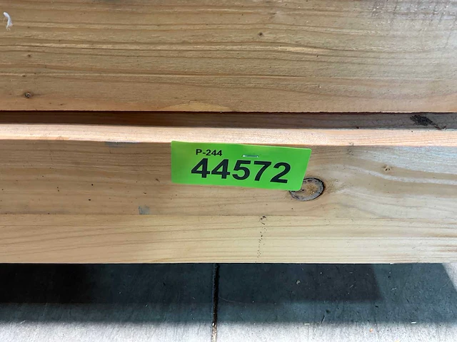 Vuren balk 480x26,5x17 cm (8x) - afbeelding 5 van  5