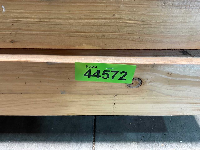 Vuren balk 480x26,5x17 cm (8x) - afbeelding 5 van  5