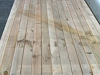 Vuren balk 480x7.5x7.5 cm (22x) - afbeelding 3 van  6