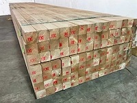 Vuren balk 480x7.5x7.5 cm (22x) - afbeelding 4 van  6