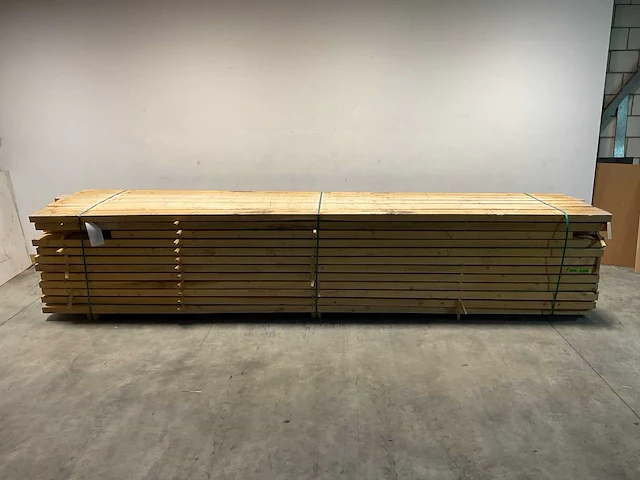 Vuren balk 500-400x15x6,5 cm (84x) - afbeelding 2 van  5