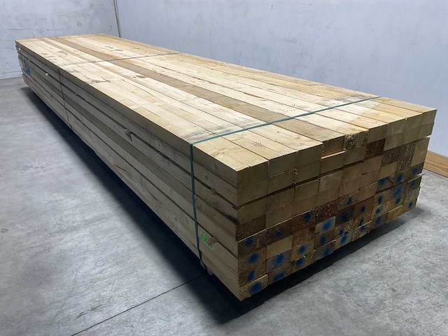 Vuren balk 500x13x6,5 cm (20x) - afbeelding 5 van  7
