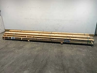 Vuren balk 500x17.5x6.5 cm (18x) - afbeelding 2 van  5
