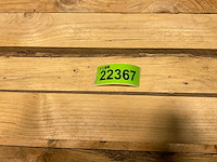 Vuren balk 500x8x8 cm (25x) - afbeelding 6 van  6