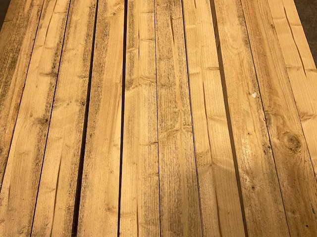 Vuren balk 500x9,8x7,8 cm (33x) - afbeelding 4 van  7