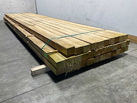 Vuren balk 500x9,8x7,8 cm (33x) - afbeelding 5 van  7