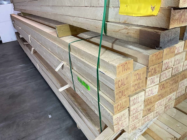 Vuren balk 510x10x6.3 cm (20x) - afbeelding 2 van  6