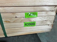 Vuren balk 540x28,5x3,5 cm (10x) - afbeelding 6 van  6