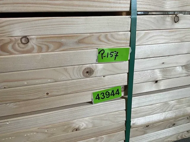 Vuren balk 540x9x3,7 cm (20x) - afbeelding 6 van  6
