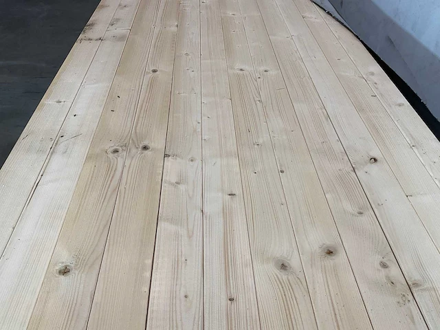 Vuren balk 540x9x3,7 cm (34x) - afbeelding 3 van  6