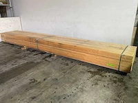 Vuren balk 600x20x7,5 cm (8x) - afbeelding 1 van  5