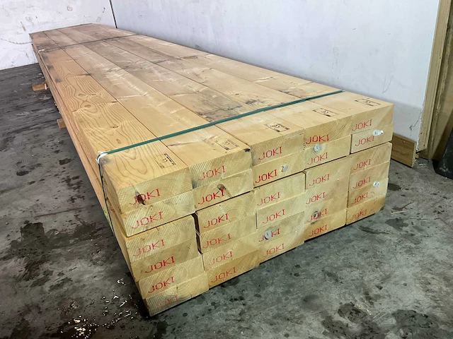 Vuren balk 600x20x7,5 cm (8x) - afbeelding 2 van  5