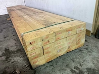 Vuren balk 600x20x7,5 cm (8x) - afbeelding 2 van  5