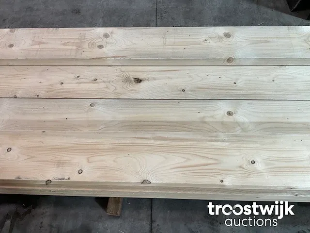 Vuren balk 600x27.5x7.5 cm - afbeelding 2 van  5