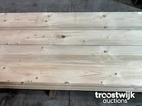 Vuren balk 600x27.5x7.5 cm - afbeelding 2 van  5