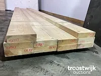 Vuren balk 600x27.5x7.5 cm - afbeelding 4 van  5