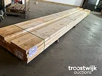 Vuren balk 660x19.5x7 cm - afbeelding 1 van  4