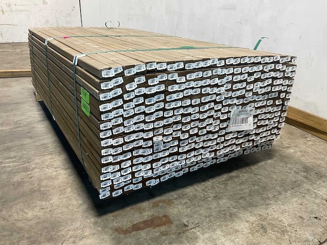 Vuren balk geïmpregneerd 180x3,8x3 cm (360x) - afbeelding 3 van  6