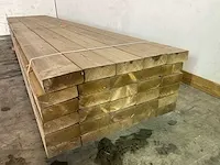 Vuren balk geïmpregneerd 480x20x7,5 cm (10x) - afbeelding 2 van  5