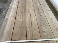 Vuren balk geïmpregneerd 480x20x7,5 cm (10x) - afbeelding 3 van  5
