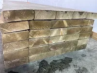 Vuren balk geïmpregneerd 480x20x7,5 cm (10x) - afbeelding 4 van  5