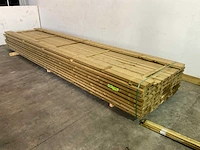 Vuren balk geïmpregneerd 480x9.5x3.5 cm (50x) - afbeelding 1 van  5